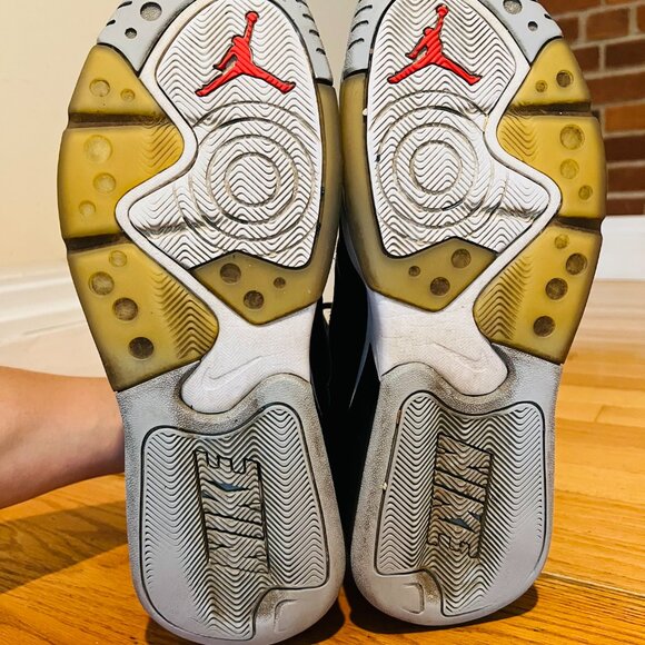 Nike Air Jordan CZ4166-010 Point Lane Men’s Size 13 Black Cement Sports Sneakers - Picture 10 of 16